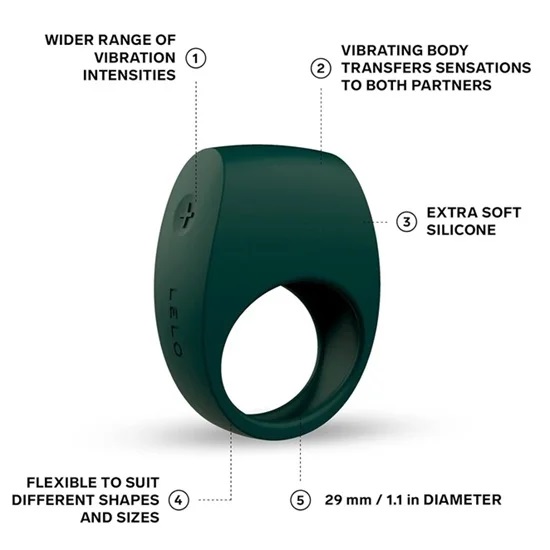 Lelo Tor 2 Vibrating Cock Ring