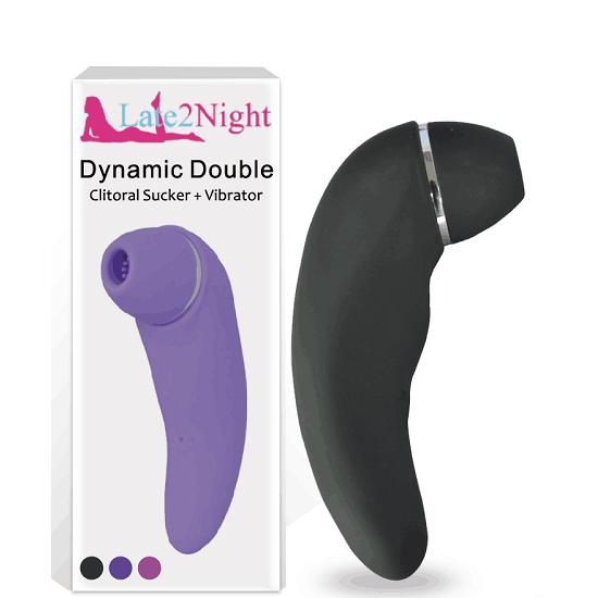 Late2night Dynamic Double Clitoral Sucker