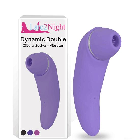 Dynamic Double Clitoral Sucker + Vibrator