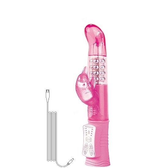 Shots Rechargeable Dolphin Rabbit Vibrator
