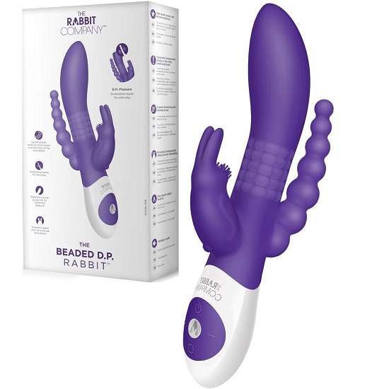 Rabbit Company Beaded DP Rabbit Vibrator