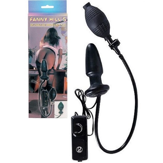 Seven Creations Inflatable And Vibrating Butt Plug