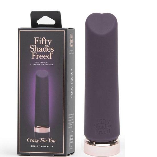 Fifty Shades Freed Crazy For You Rechargeable Bullet Vibrator
