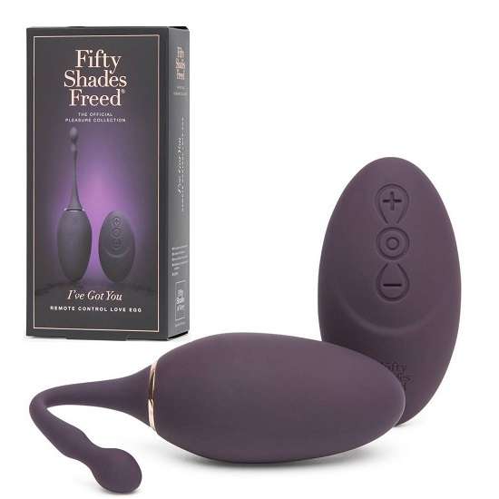 Fifty Shades Freed I’ve Got You Remote Control Love Egg