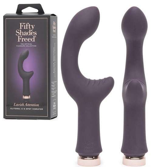 Fifty Shades Freed Lavish Attention Clitoral & G-Spot Vibrator
