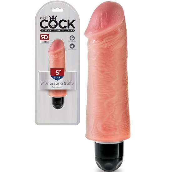 King Cock 5 Inch Vibrating Stiffy