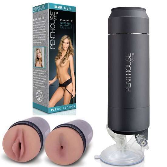 Penthouse Pet Kenna James Cyberskin Dual Stroker