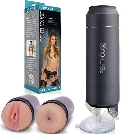 Penthouse Pet Uma Jolie Cyberskin Dual Stroker
