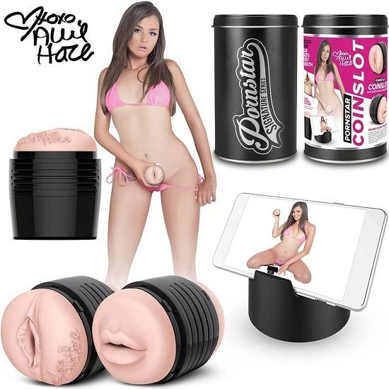 Pornstar Signature Series Allie Haze Double Ended Pussy Mouth Coinslot