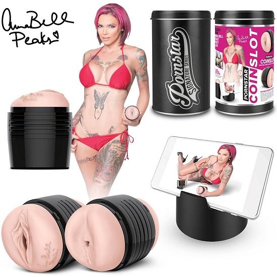 Pornstar Signature Series Anna Bell Peaks Double Ended Pussy Ass Coinslot