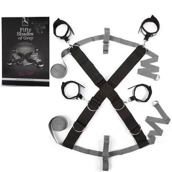 Fifty Shades of Grey Keep Still Over the Bed Cross Set