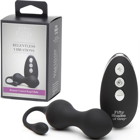 Fifty Shades of Grey Relentless Vibrations Remote Kegel Balls