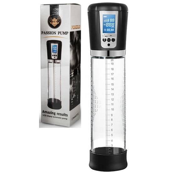 Passion Pump Rechargeable Automatic Led Penis Pump