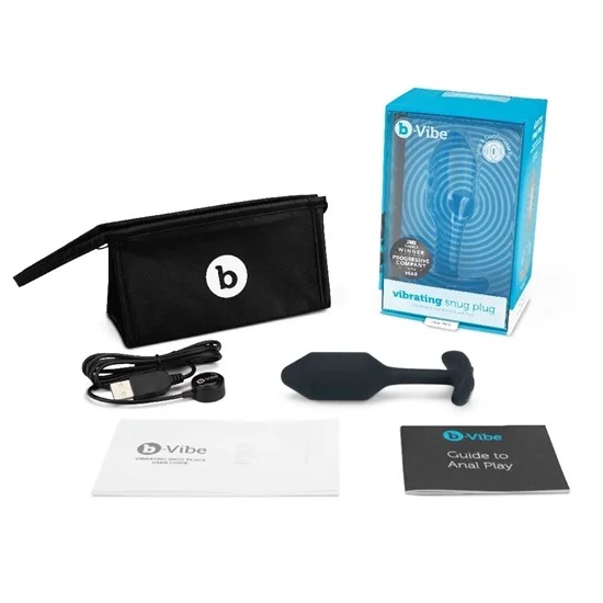 B-Vibe Vibrating Medium Snug Plug