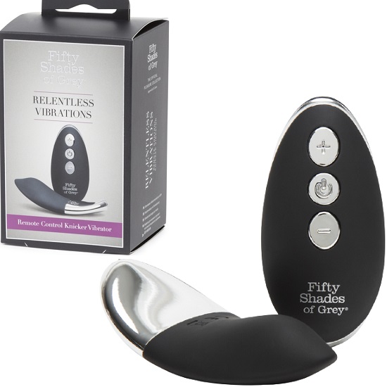 Fifty Shades of Grey Relentless Vibrations Remote Control Knicker Vibrator