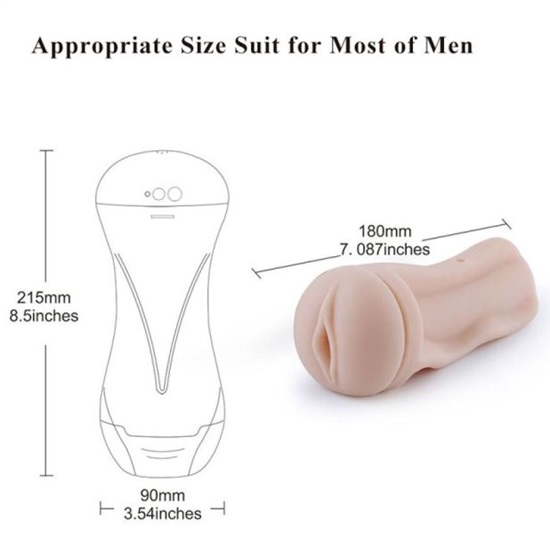 HiSmith Rechargeable Pussy Masturbator