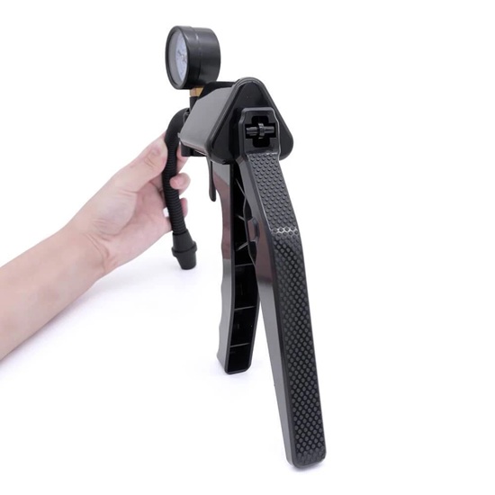 High Rize Pistol Grip Pressure Gauge Penis Pump