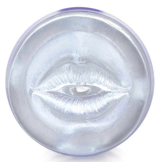 Mistress Courtney Diamond Deluxe Clear Mouth Stroker