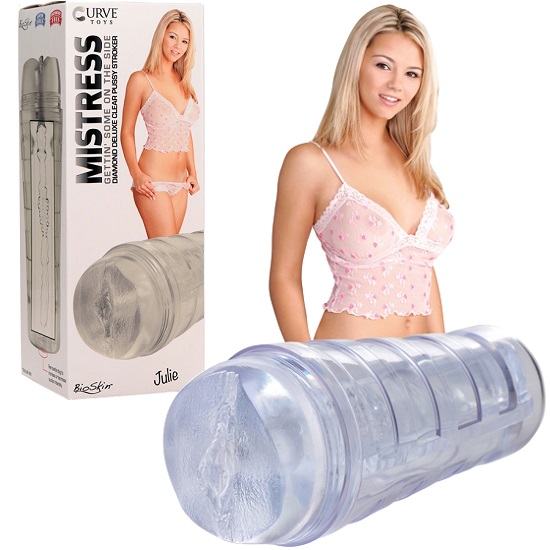 Mistress Julie Diamond Deluxe Clear Pussy Stroker