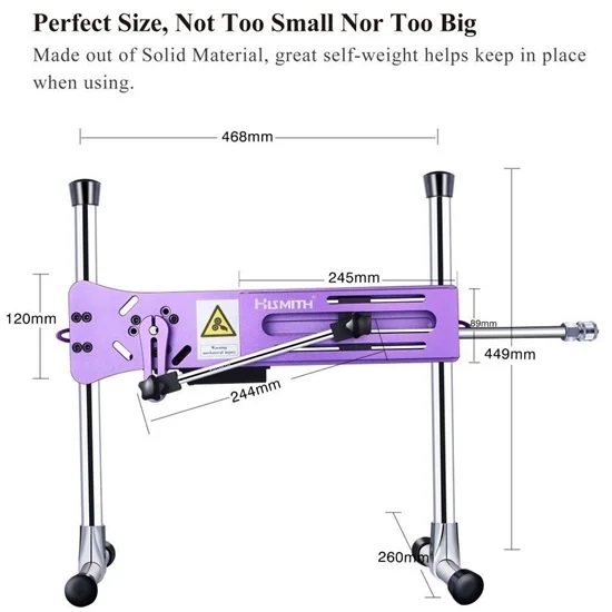 HiSmith Purple Premium Sex Machine