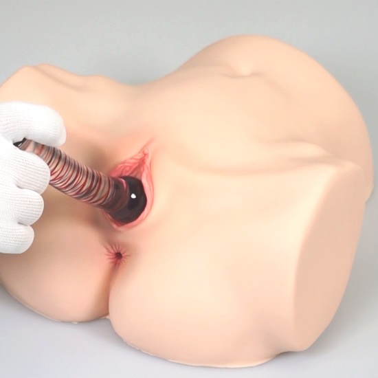 Naked Factory Fantasy Girl Laura Spread Eagle Masturbator