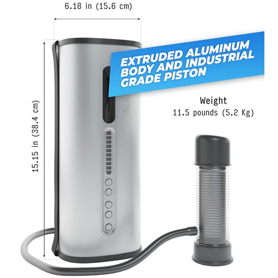 VacuGlide Suction Masturbator by Autoblow