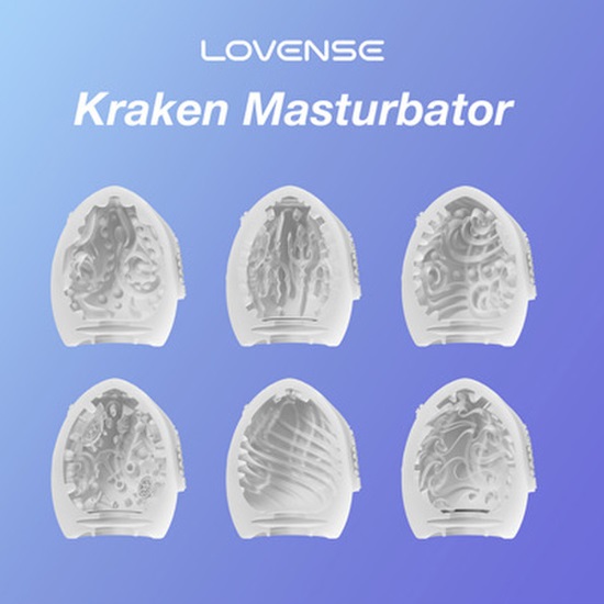 Lovense Kraken Variety Masturbator 6 Pack