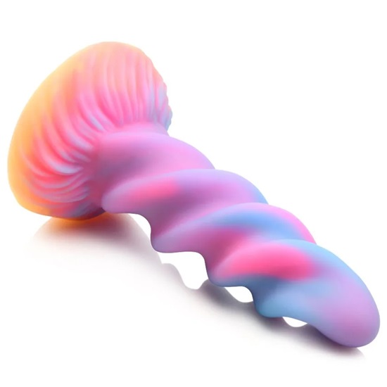 Creature Cocks Moon Rider Glow-In-The-Dark Unicorn Dildo