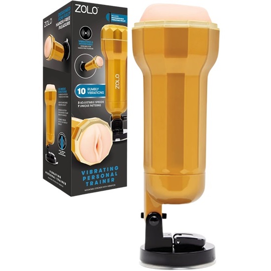 Zolo Vibrating Personal Trainer Mountable Stroker