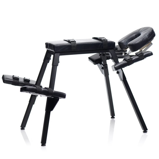 Master Series Obedience Extreme Sex Bench With Restraint Straps