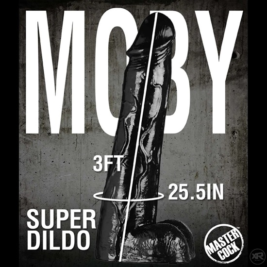 Master Series Moby Cock Huge 3 Foot Tall Super Dildo