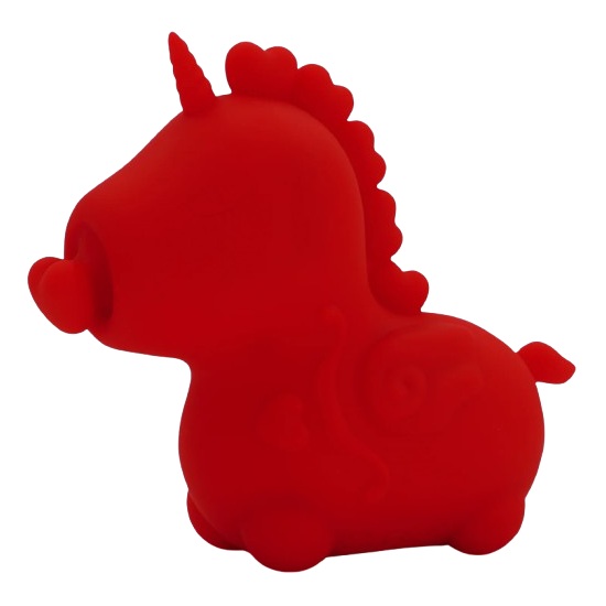 Unihorn Cupid’s Beau Rotating Heart Clitoral Vibrator