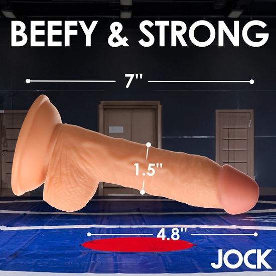 Fantasy Jock Wrestling Wayne 7 Inch Dildo - Image 4