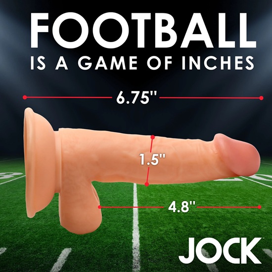 Fantasy Jock Football Frank 6.75 Inch Dildo - Image 4