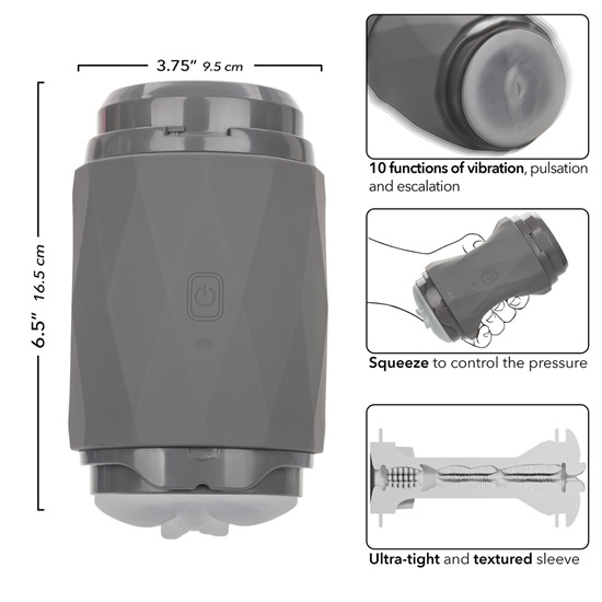 Milk Master Vibro Squeeze Pussy Masturbator