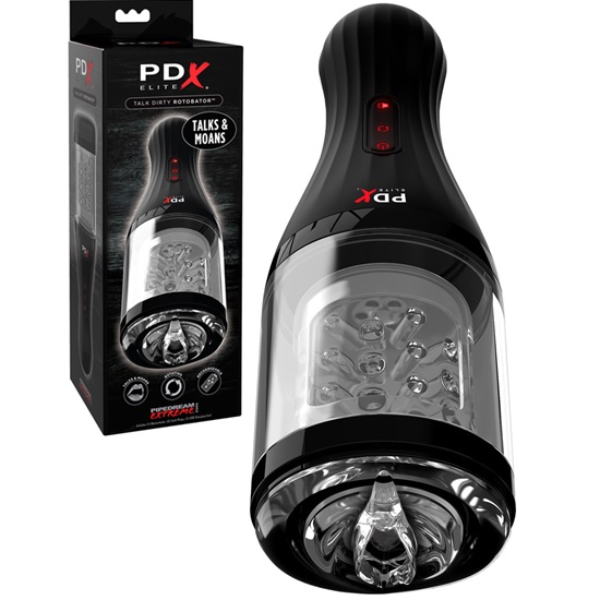 PDX Elite Talk Dirty Rotobator Masturbator