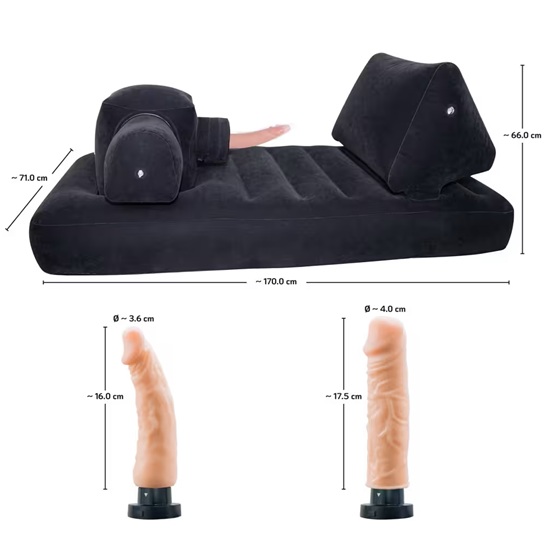 My Velveted Luxury Inflatable Bed Thrusting Sex Machine - Image 4