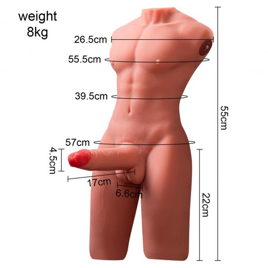 Xise Jason Thrusting Vibrating Torso Sex Doll