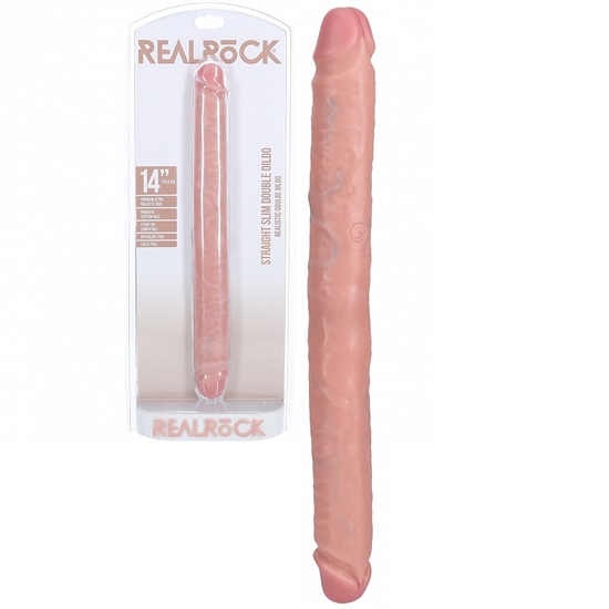 RealRock 14″ Slim Double Ended Dong