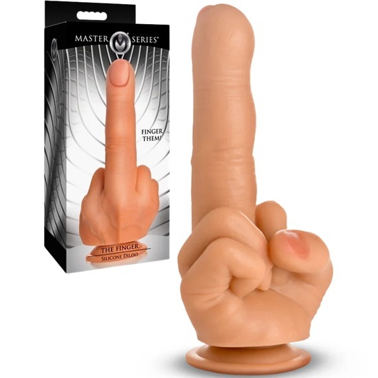 Master Series The Finger Silicone Dildo