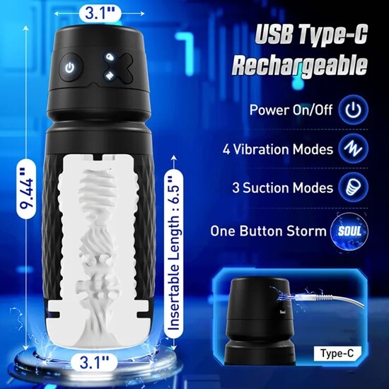 CyberSkin The Warrior Size